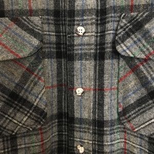 Vintage Wool Overshirt Large